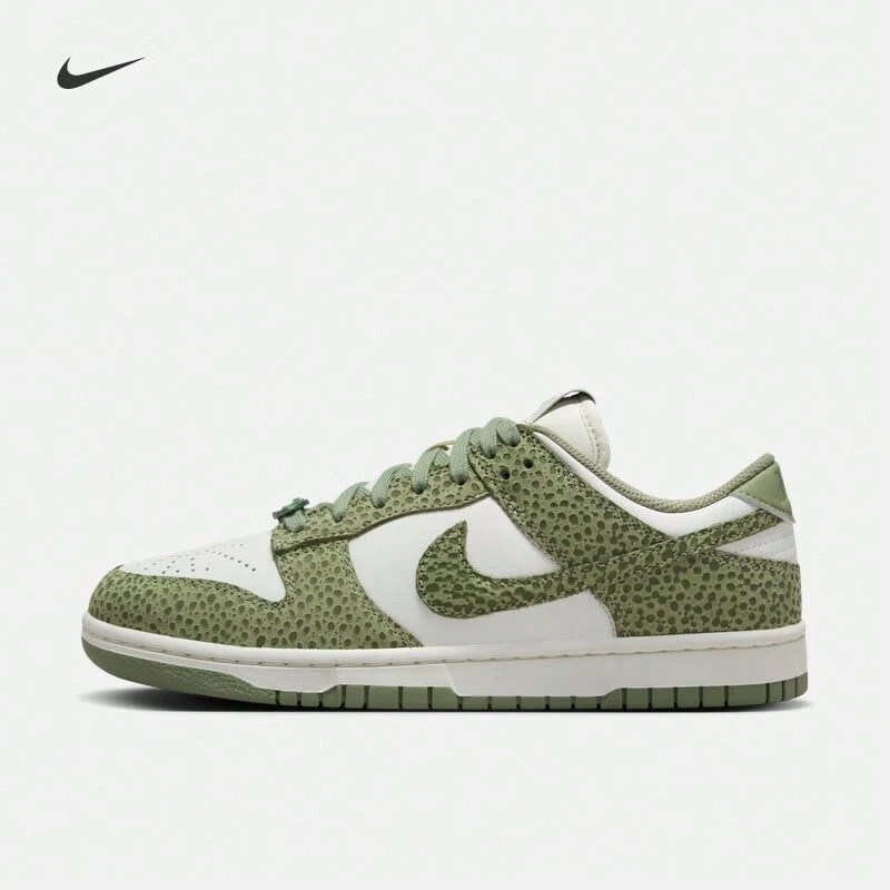 Giày Nike W DUNK LOW PRM dành cho nữ, giày trượt ván, giày thường ngày FV6516-300 - màu xanh lá - Xem 1