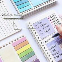 1 pieza Bloc de notas expandible y extraíble con diseño lindo para estudiantes, suministros esenciales de planificador de aprendizaje, accesorio para tablón de anuncios y diario - A - Ver 10