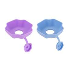 硅胶冰淇淋托架 | 防漏冰棒模具辅助工具（儿童适用） | 多功能冰棒托盘 - 彩色 - 查看 27