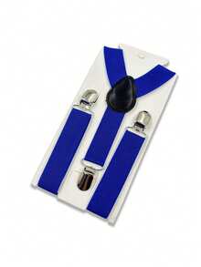 Adjustable Elastic Suspenders, Suitable For Boys And Girls, With Durable Metal Clips, Child-Friendly - Small Back - View 10
