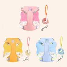 2pcs/Set Adjustable Dog Harness With Leash, Bow Tie Harness, Breathable Padded Dog Vest Harness, Suitable For Puppy Small/Mini/Medium Dogs - Multicolor - View 7