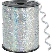 500 yards de ruban multifonctionnel laser argenté, idéal pour attacher les boîtes cadeaux et les matériaux d'artisanat DIY, parfait pour les fêtes de printemps et d'été et la décoration de la saison de remise des diplômes. - Multicolore - Voir 1