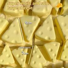 Watermelon Squishy Toy, Soft Slow Rebound Realistic High-Quality Creative Stress Relief Fidget Toy, Suitable For Summer - Multicolor - View 3