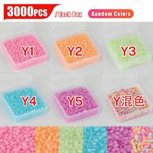 3000pcs/Box 2.6mm Perler Beads, Multi-Color Perler Beads Suitable For Beginner DIY Cute Decor Accessories - 2.6mm Perler Beads - View 13