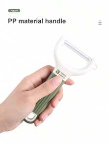 Stainless Steel Heavy Duty Peeler - One-Click Sharp Blade Suitable For Vegetables, Fruits And Cheese, Ergonomic Handle Design, Material, Easy To Clean - Great Gift For Adults And Cooking Students - Multi-color Peeler - View 11