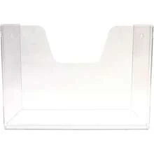 Pos Display Shop Prospekthalter / Prospekthalter / Arbeitsblatthalter / Menühalter / Zeitschriftenhalter / Spender / Display / Tasche, A3 Querformat, transparentes Acryl DCZE - 1 - Übersicht 1