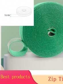 15cm Long Garden Binding Strap, Zipper Tie, Plastic Wrap Plant Fixing Strap, Portable Garden Cable, Garden And Lawn Care - View 5
