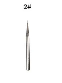 1 buah/12 buah Kuas Nail Art Liner Logam, Cocok untuk Garis Panjang, Detail Halus, Lukisan Lembut, dan Pewarnaan Lembut - MultiWarna - View 22