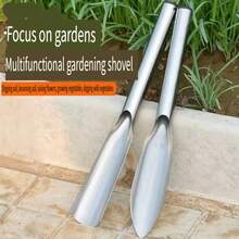 Stainless Steel Multi-Purpose Garden Trowel, Household Gardening Shovel For Planting Flowers, Vegetables, Digging Weeds, Transplanting Seedlings - Sharp Shovel - View 3