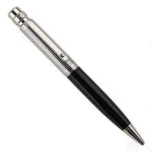 Premium Metal Black & Silver Business Office Ballpoint Pen, Gift Stationery For Men & Women - 3010 Black With Silver Clip - View 16