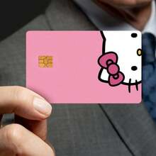 SANRIO 5张信用卡贴纸，趣味信用卡保护贴纸，防水可爱卡通贴纸，适用于借记卡、信用卡、银行卡、EBT卡、钥匙、交通卡、身份证（扑克牌） - 撲克牌10/J/Q/K/A 隨機發 - 查看 8