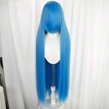 40-Inch Multi-Functional Long Wig, Suitable For Halloween Parties And Cosplay, No Glue Needed, Comfortable And Heat-Resistant Fiber Material, Suitable For Beginners, Natural And Fashionable Style Suitable For Holiday Carnivals And Concerts - Multicolor - View 24