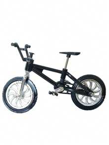 Unisex Mountain Bike Model Ornament, Bicycle Toy Collection Series Model Ornament, Detachable Assembled Bike Gliding Stress Relief Keychain - Multicolor - View 1