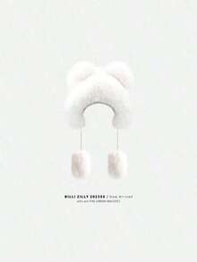 1pc Solid Color Women Knitted Hat, Cozy Cute Simple Design For Outdoor Wear In Autumn & Winter Valentine's Day Winter Outfits - Nhiều màu - Xem 5