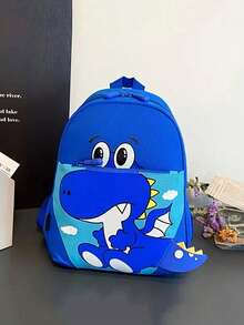 Ba lô hình khủng long hoàn toàn mới này được làm từ chất liệu nylon, với thiết kế giản dị và tối giản, có khóa kéo và dây đeo vai có thể điều chỉnh. Nó phù hợp cho việc mua sắm và du lịch, và có thể dễ dàng chứa đựng những vật dụng cần thiết hàng ngày. Ba lô này có nhiều công dụng, thời trang và đa năng, phù hợp với nhiều phong cách và dịp khác nhau, có khả năng thích ứng cao. - Ba lô khủng long dễ thương - Xem 4