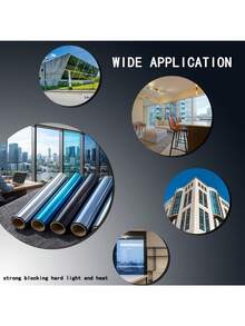 静电吸附隔热膜，可定制窗户玻璃贴膜，防紫外线隐私遮阳贴，适用于阳台、卧室、办公室 - A - 查看 8