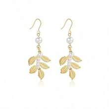 7件套复古希腊服饰套装，闪亮珍珠叶形头饰，希腊传统服饰，万圣节狂欢角色扮演派对，螺旋手镯，项链，发箍，耳环，奢华女神万圣节化妆舞会服装及配饰 - 彩色 - 查看 5