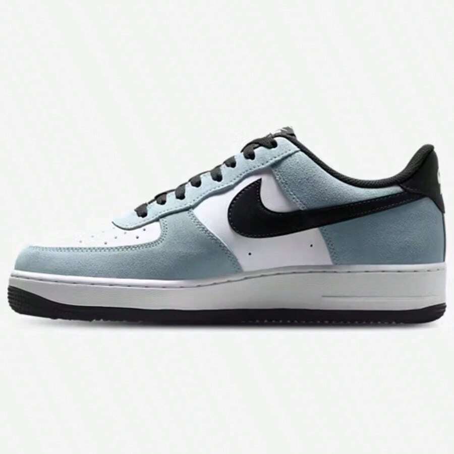 Nike Air Force 1 '07 LV8 Blue Anthracite Basketball Shoes Men's IF6205-400 - 冰藍色 - 查看 1