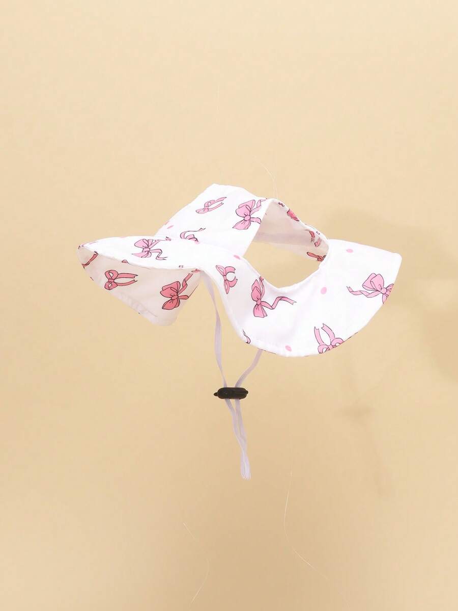 Mũ chống gió và nắng dễ thương làm từ chất liệu polyester, thiết kế hở tai, chống trượt và có thể điều chỉnh độ che nắng. Vật dụng cần thiết cho cún con, mũ cho chó, đồ dùng chăm sóc cún con, đồ dùng cho thú cưng. Thích hợp cho chó nhỏ đội ngoài trời quanh năm. - Nhiều màu - Xem 1