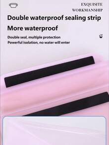 Yuke 防水手机腰包触屏收纳袋，适合海滩、泳池、邮轮等场合，大容量防水手机包 - 彩色 - 查看 8