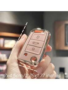 Golf 7, Tiguan, SEAT Ateca, Leon, Ibiza, Key Case, Key Chain, Key Cover, Accessories - Multicolor - View 9