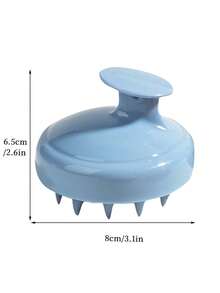 Giao hàng ngẫu nhiên 1 chiếc Bàn chải gội đầu cầm tay đa năng bằng silicon, sử dụng được cả khi ướt và khô, chuyên dùng để gội đầu, thiết thực và hữu ích... - nhiều màu - Xem 2