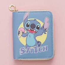 Disney 1个新款时尚钱包短款拉链印花学生卡通迷你零钱包卡包 - 彩色 - 查看 13
