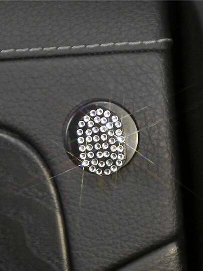 2 buc cârlige de agățat cu strasuri auto - cârlige transparente elegante pentru depozitare