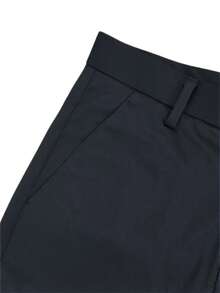 1pc Men's Luxury Business Professional Suit Pants, Fashionable Versatile Suit Trousers For Spring/Summer Office Commute - Black - View 4