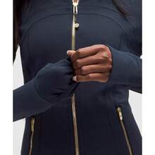 lululemon Define Cropped Jacket Nulu - Marina verdadera - Ver 3