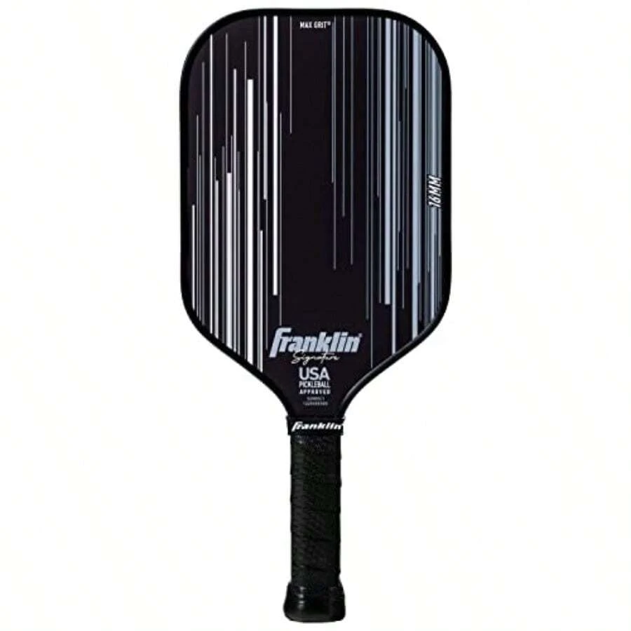 Franklin Sports Pro Pickleball Paddles - Signature Series Pro Pickleball Paddle with MaxGrit Surface - USA Pickleball USAPA Approved Tournament Pickleball Paddles - 13mm + 16mm Polypropylene Cores - 16 mm - Ver 1