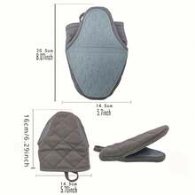Silicone Fish Pattern Heat Resistant Mat, Double Layer Baking Pad Suitable For Kitchen And Dining, Baking Tool - merah muda 1 pc - View 4