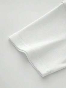 Women Taurus Print Tshirt 220g Heavy Cotton Summer Spring Casual Top Women's Clothing-Breathable - 白色 - 查看 7