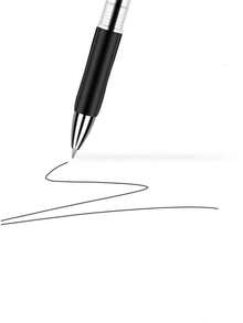 50/100pcs Click Pen Large Capacity 0.5mm Black Gel Pen Quick-Drying Durable Student Exam Office Signature Pen - Ballpoint Pen - View 7