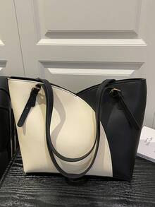 2026 New Arrival Wholesale Tote Bag, Fashion One Shoulder Bag, Large Capacity Commuter Handbag For Women - Multicolor - View 11