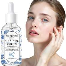 YOUNGCOME 视黄醇抗衰老面部精华液，蕴含透明质酸和维生素E，提升肌肤光泽，改善肤质，促进胶原蛋白生成（视黄醇，1盎司） - Retinol - 查看 6