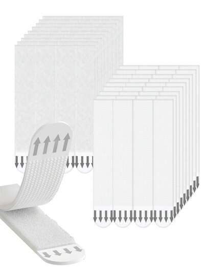 36pcs Strong Rubber Photo Frame Hooks - Damage-Free Adhesive, Suitable For Drywall, Ideal For Photos And Christmas Decorations, Especially Suitable For Holiday Season. No-Drill Photo Frame Hooks - Double-Sided Removable Wall Hooks, Suitable For Frames And Artworks, Water-Resistant Adhesive Stickers.