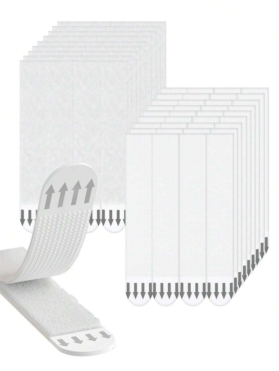 36 Peças Ganchos Fortes de Borracha para Molduras de Fotos - Adesivo Sem Danos, Adequado para Drywall, Ideal para Fotos e Decorações de Natal, Especialmente Adequado para a Temporada de Festas. Ganchos para Molduras de Fotos Sem Furos - Ganchos de Parede Removíveis de Dupla Face, Adequados para Molduras e Obras de Arte, Adesivos Resistentes à Água. - Ganchos de - Visão 1