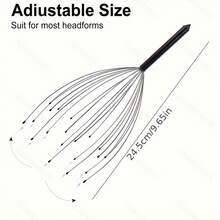 Handheld Scalp Vibrating Massager - Deep Relaxation Scalp Massager, 20-Finger Head Massager With Scalp Scratching Function, Suitable For Men And Women - Perfect Christmas Stocking Stuffer And Gift Idea For Friends And Family - 1 - Xem 2