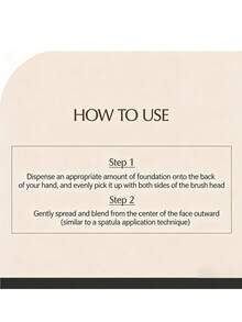 Cọ tán kem nền WAKEMAKE Spatula Wide Foundation Brush - Đầu phẳng vát Kabuki, dùng cho kem nền dạng lỏng & kem, thiết kế đa năng, không để lại vệt, lông cọ thuần chay, chất lượng dành cho chuyên gia trang điểm. - trắng - Xem 9