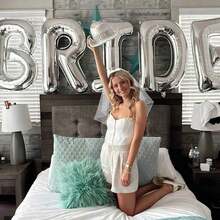 Bridal Veil, Bridal Party Accessories, Bridal Shower Decorations, Engagement Bride Gift - Pure White - View 6