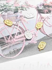 5pcs/Set Tulip Pattern Pendant Accessories - Multicolor - View 7