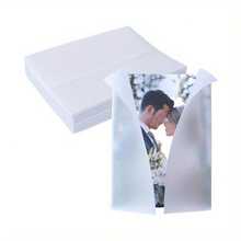 10 chiếc phong bì giấy da tối giản, thiết kế mờ bán trong suốt, có tem sáp, kích thước 7.09x5.12 inch, thích hợp cho thiệp chúc mừng, thiệp mời đám cưới và quà sinh nhật. - 10 bộ - Xem 5