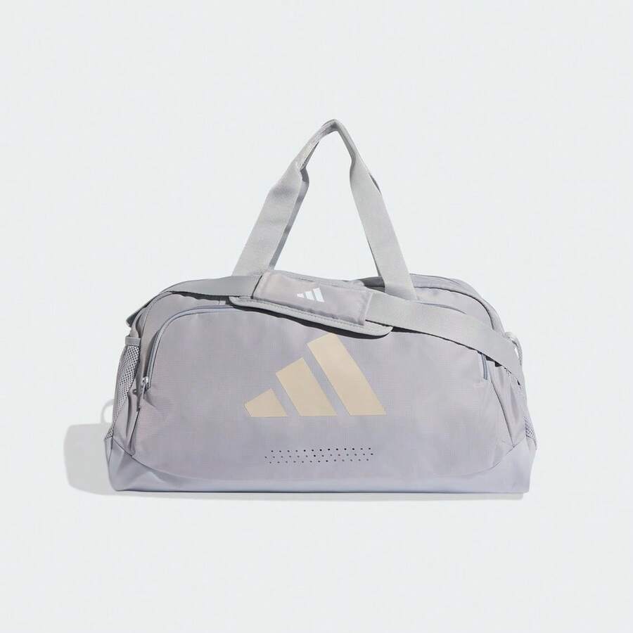 Adidas DEF 女士健身包 S 号手提包，托特包，KG8473 - 灰色 - 查看 1