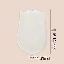 Pasta Making Tools, Kitchen Flour And Pasta Grade Silicone Non-Stick Dough Kneading Bag, Heat Resistant And Easy To Clean, Non-Stick Rolling Pin, Silicone Material, Highly Durable, Won't Dirty Table Or Hands, Convenient And Easy To Use - White - View 7