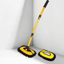 15°弧形船车清洗拖把，带可伸缩弯曲手柄，专为船车设计，避免损坏，船车清洁工具，适用于帆船、游艇、汽车及其他船舶。 - 彎桿拖把 - 查看 8