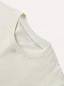 Coffee Club Everyday 7am-11am Vintage Moka Pot Graphic T-Shirt, Suitable For Spring And Summer Wear - Apricot - View 4