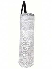 1 pieza Dispensador de bolsas de plástico impreso montado en la pared, estante de almacenamiento, bolsa de almacenamiento de bolsas de basura, bolsa colgante de clasificación de bolsas de plástico para cocina, caja de almacenamiento de bolsas de malla colgante para el hogar, bolsa de almacenamiento multifuncional de bolsas de basura, bolsa colgante de almacenamiento de bolsas de basura de malla transpirable montada en la pared, adecuada para el hogar, la cocina, fiestas de playa de verano, alimentos, camping, almacenamiento, decoración de habitaciones, accesorios de cocina - Multicolor - Ver 12