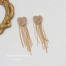 Popular Light Luxury  C-Shaped Earrings For Women, 2026 New Fashion Unique Design, High-End Feel, Suitable For Evening Parties, Influencer Style Exquisite Jewelry Wholesale 3H8B - ED263-1 - Xem 12