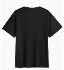 Camiseta Punch Monkey, Camiseta de Títere de Mono - Negro - Ver 2